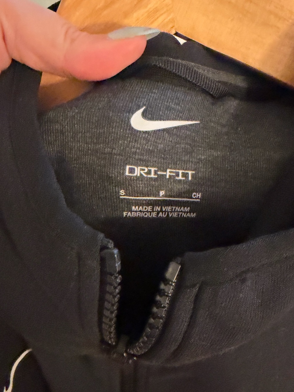 Nike Men’s NFL Dri-FIT Black Full-Zip Hoodie Size Small - Picture 5 of 7